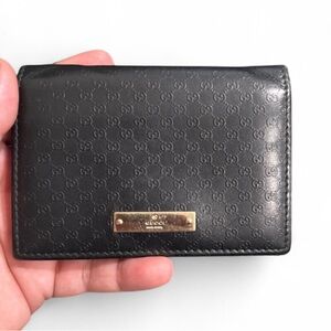 Gucci Black Leather wallet